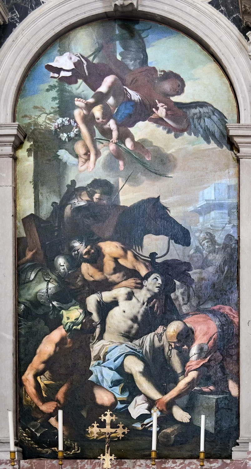 Martirio di san Daniele - chiesa di san Daniela, Padova
